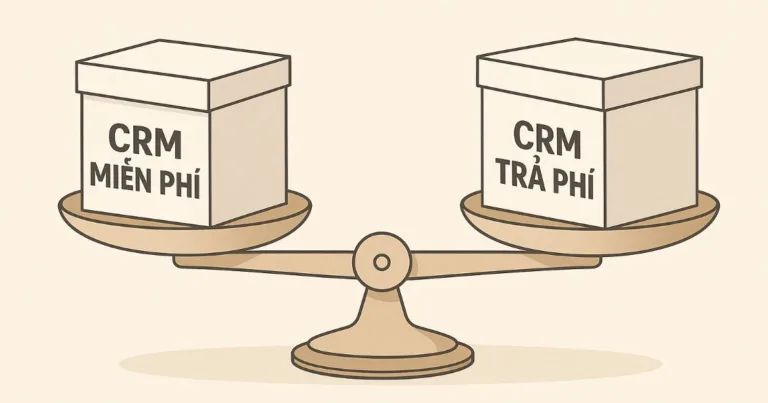 CRM Miễn Phí Hay Trả Phí: Lựa Chọn Nào Phù Hợp Với Doanh Nghiệp Của Bạn?